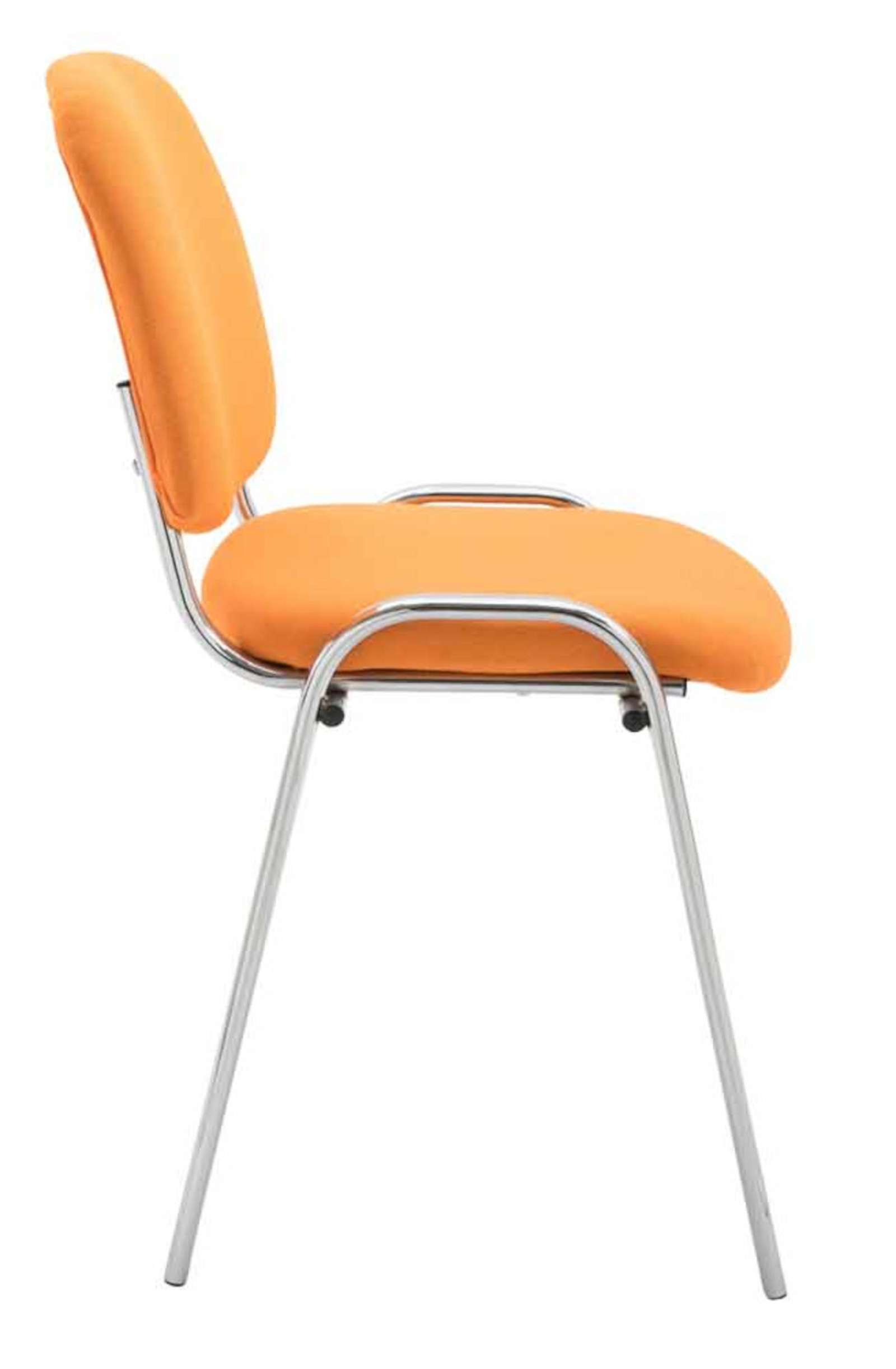 Set med 4 stolar Ken Chrome Fabric