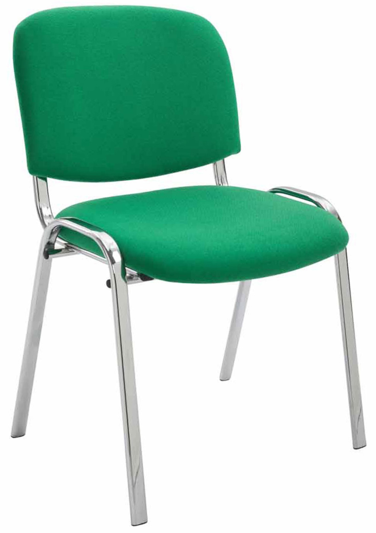 Set med 4 stolar Ken Chrome Fabric