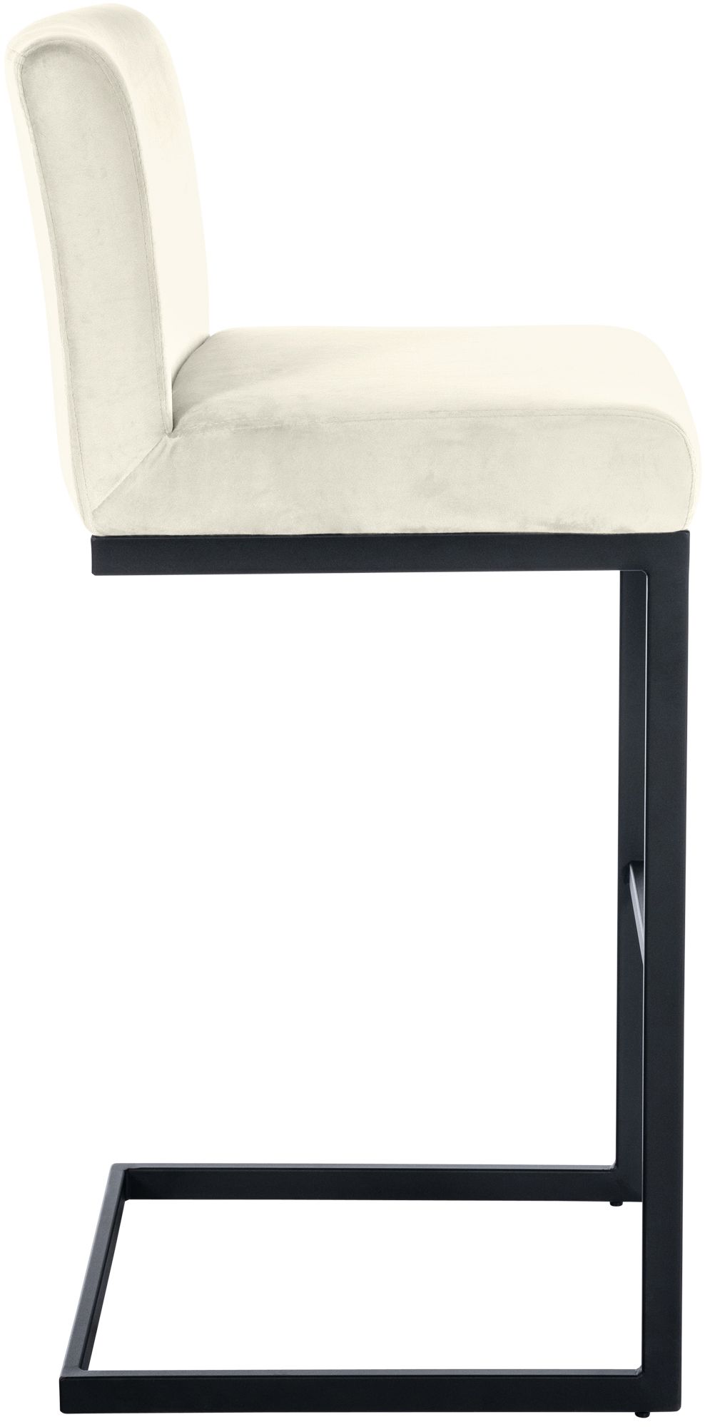 2-pack barstolar Hopewell i sammet