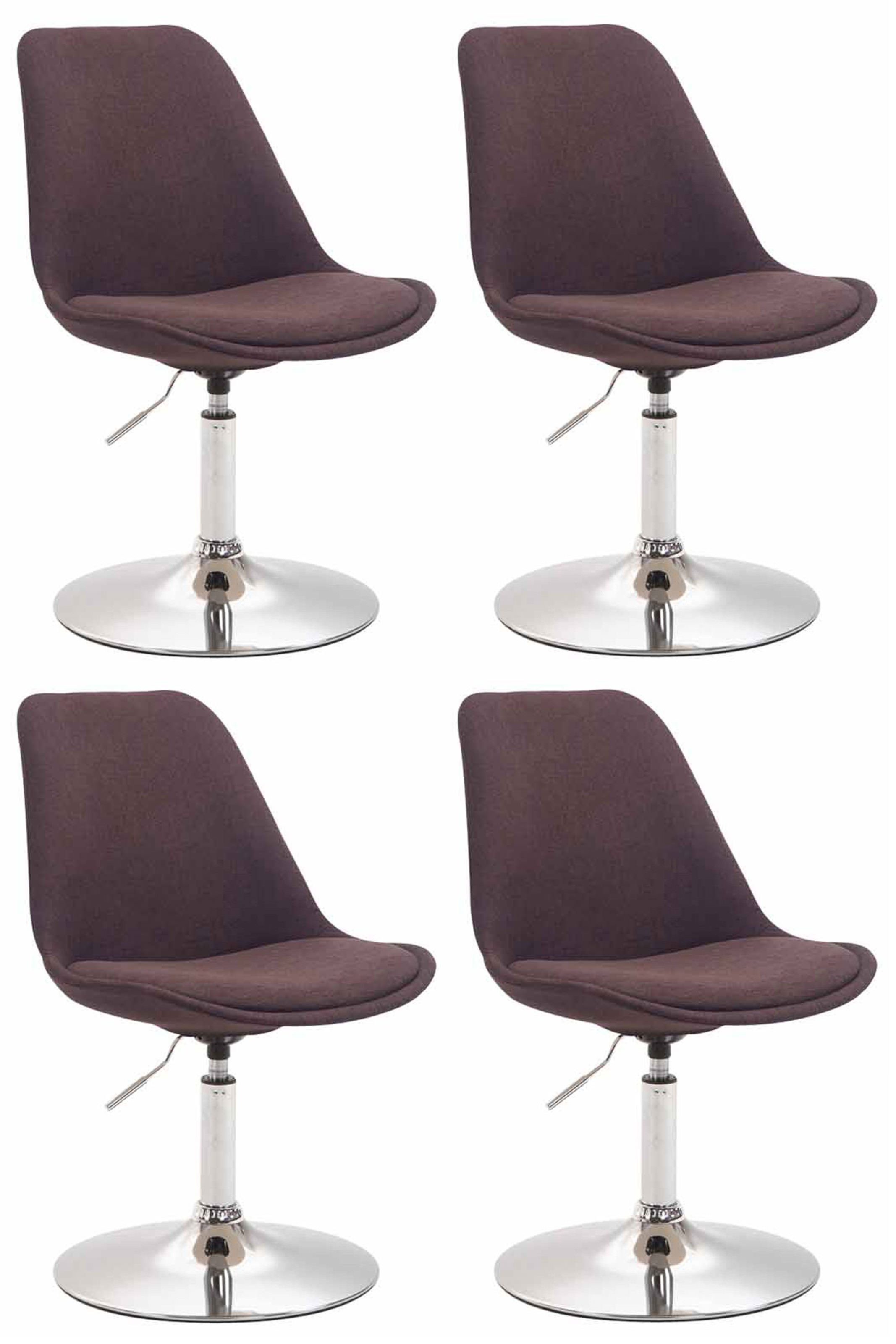 Uppsättning av 4 matstolar Maverick Fabric