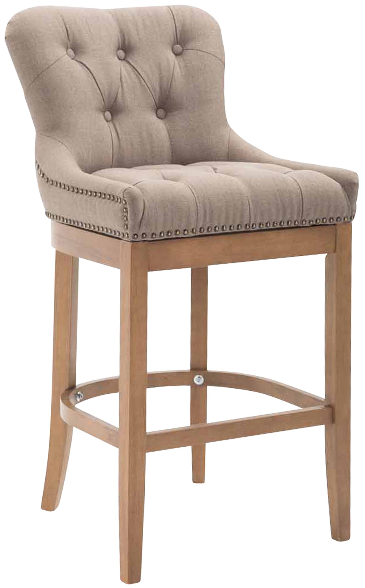Barstol Lakewood Tyg, Antik Ljust
