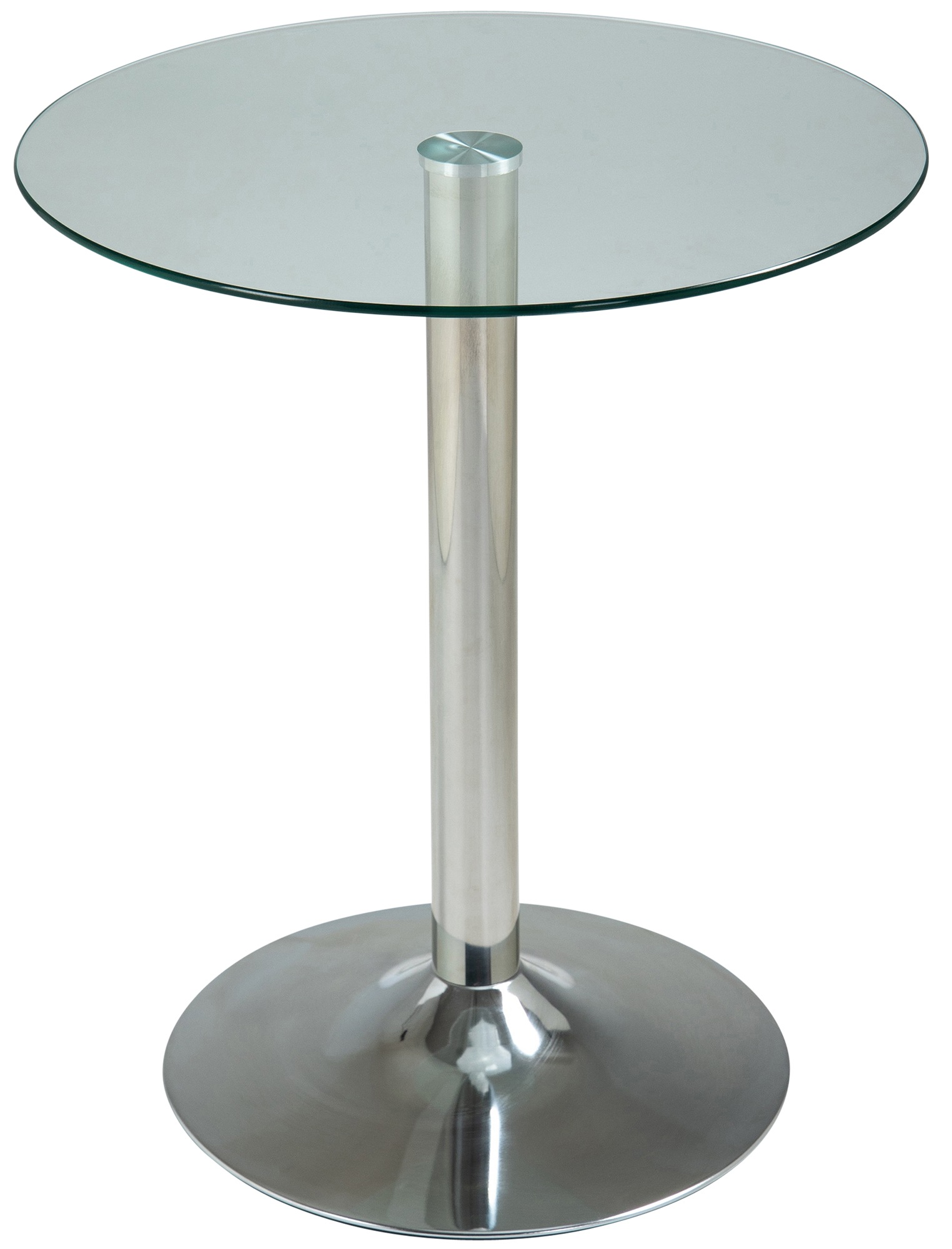 Bistro Bord Glas 70 cm klarglas
