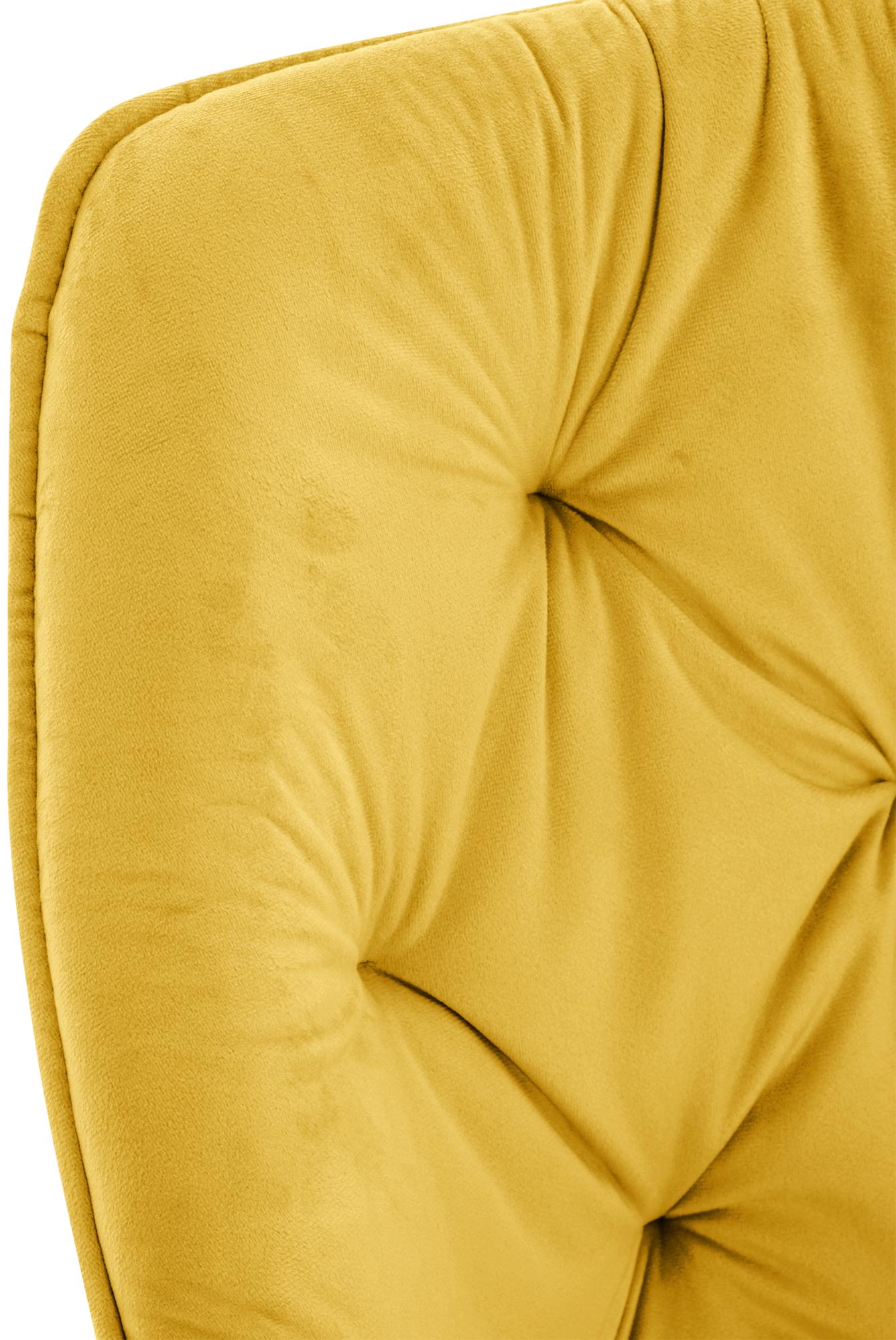 Uppsättning av 4 stolar Tanna Velvet