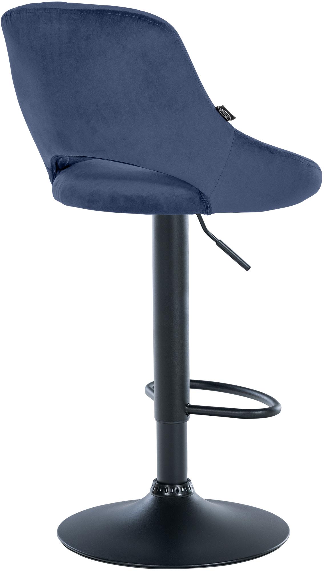 2-pack barstolar Milet i sammet