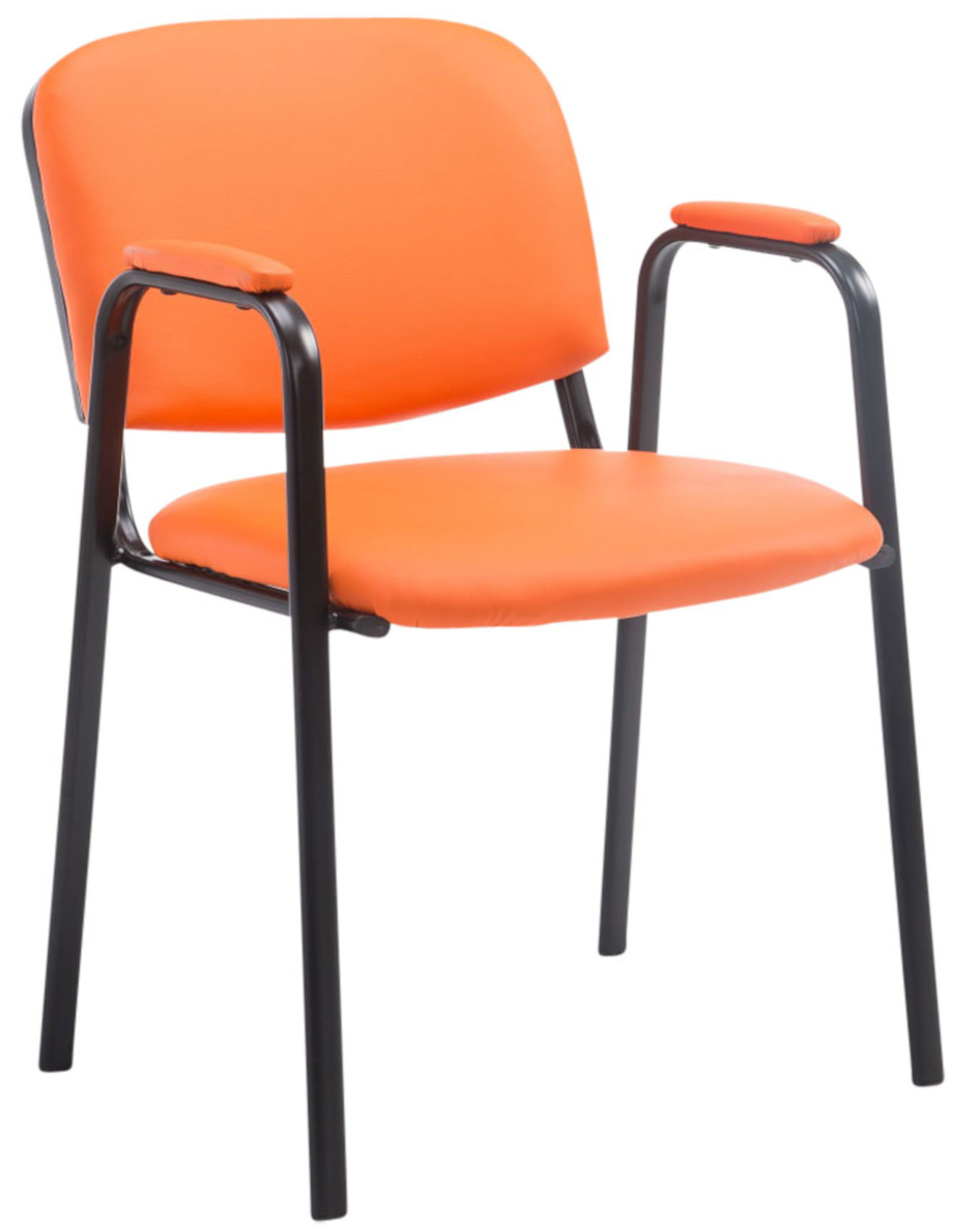 4-pack stapelstolar Ken Pro, konstläder