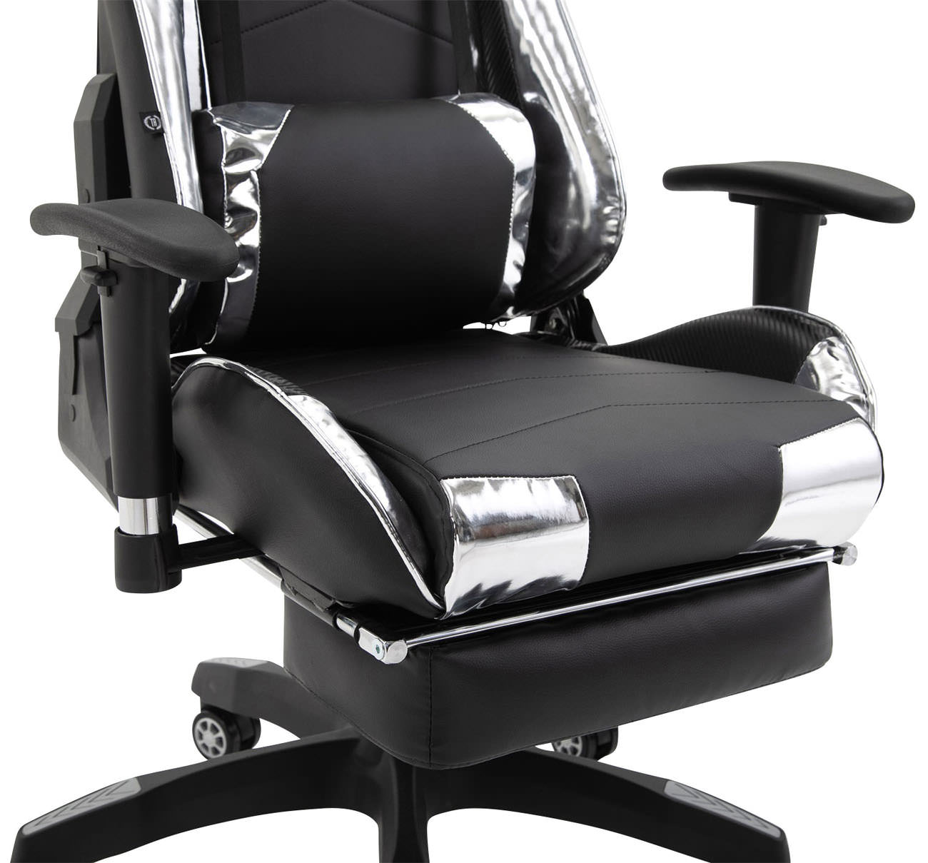 Kontorsstol XL Turbo Konstläder med fotstöd