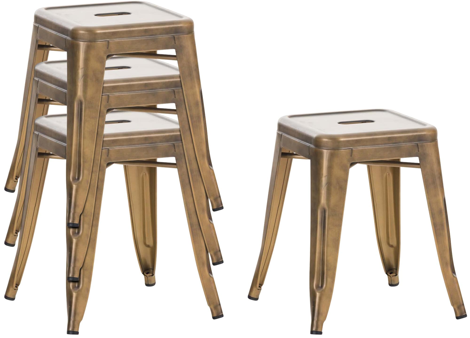 4-Pack Metall Pall Armin