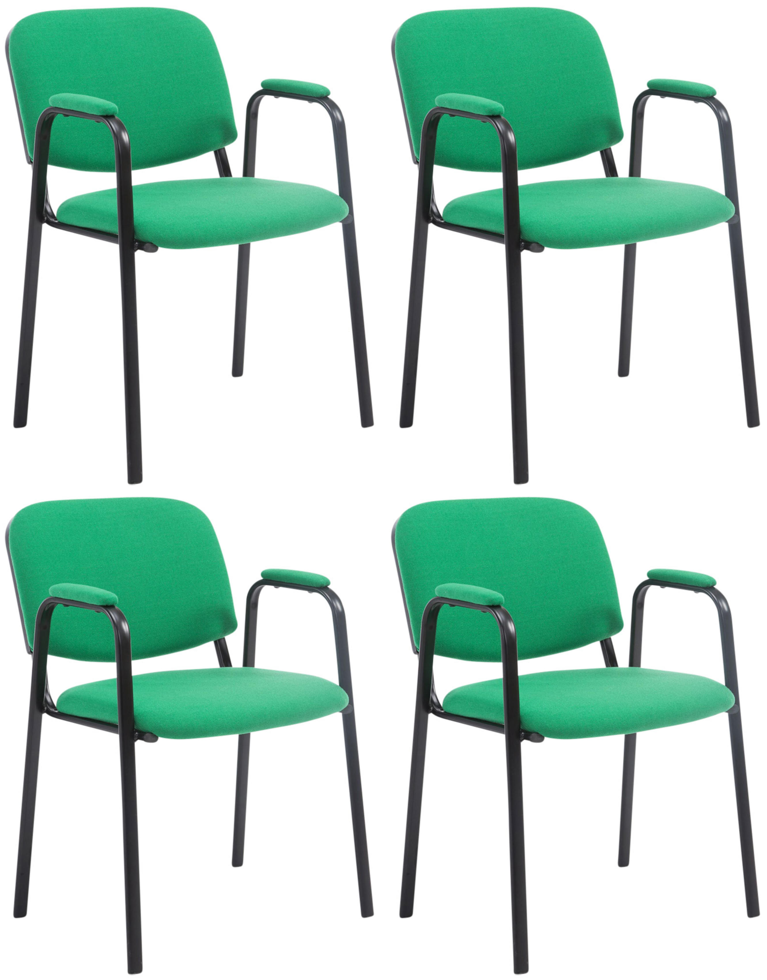 Ken Pro stapelbara stolar i tyg, 4-pack