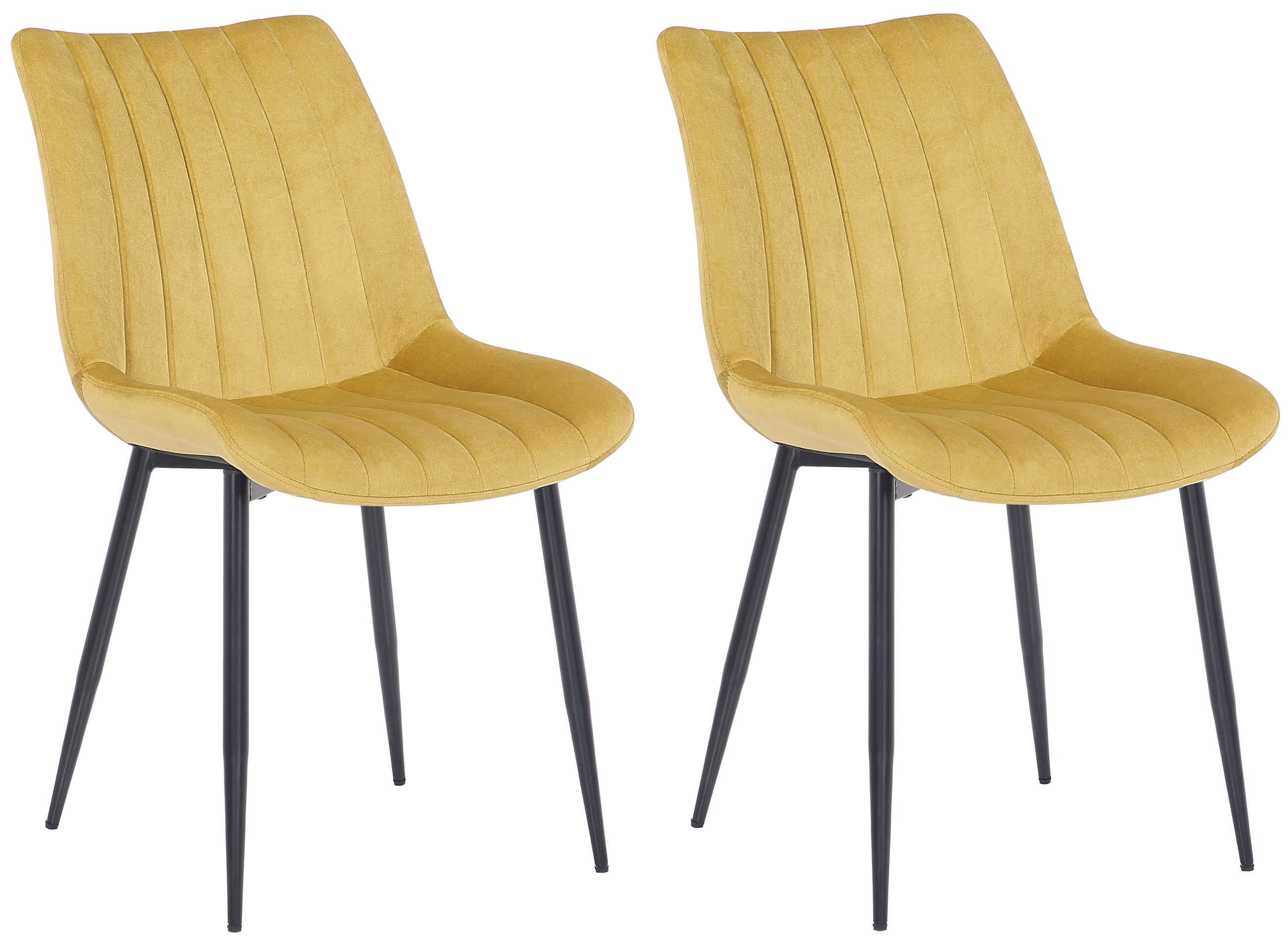 Set med 2 stolar Rahden Velvet