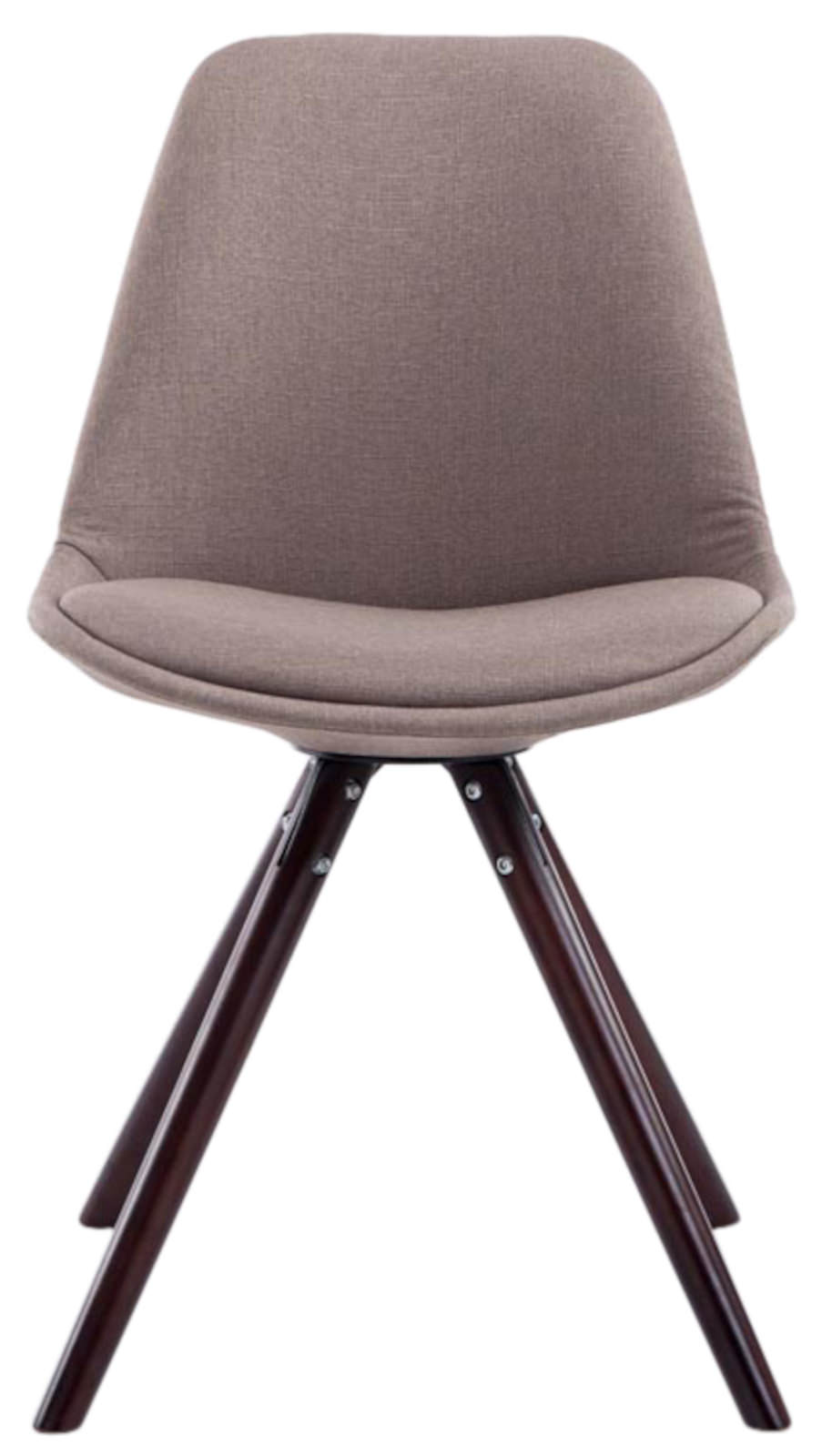 Set med 4 stolar för besökare Toulouse Fabric Round