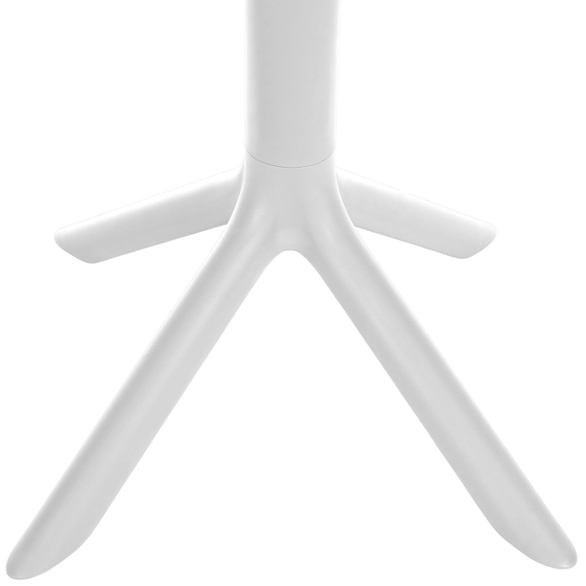 Trädgårdsbord Nuvela 60 x 60 cm ? Väderbeständig, UV-resistent, lättskött