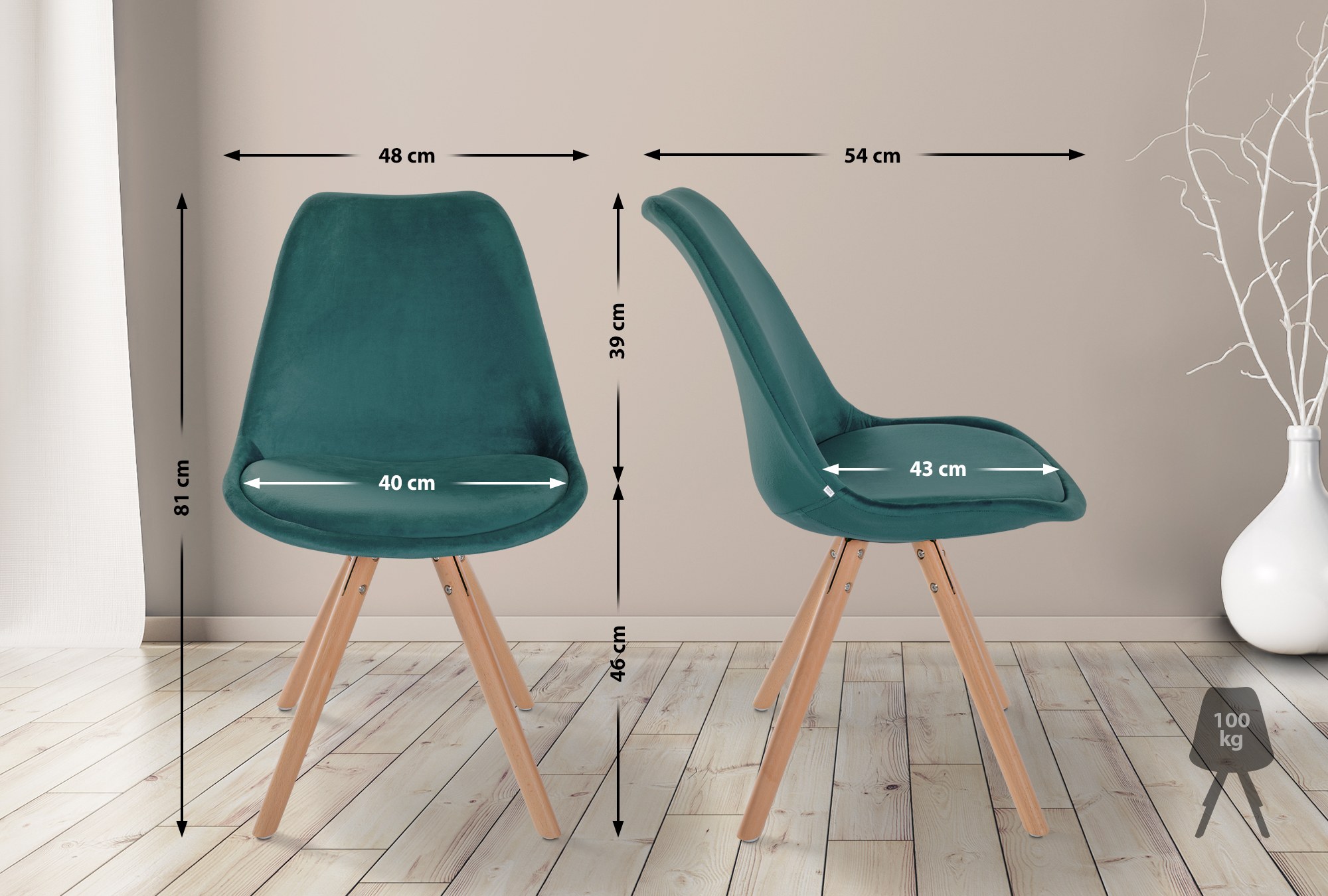 Stol Sofia Velvet