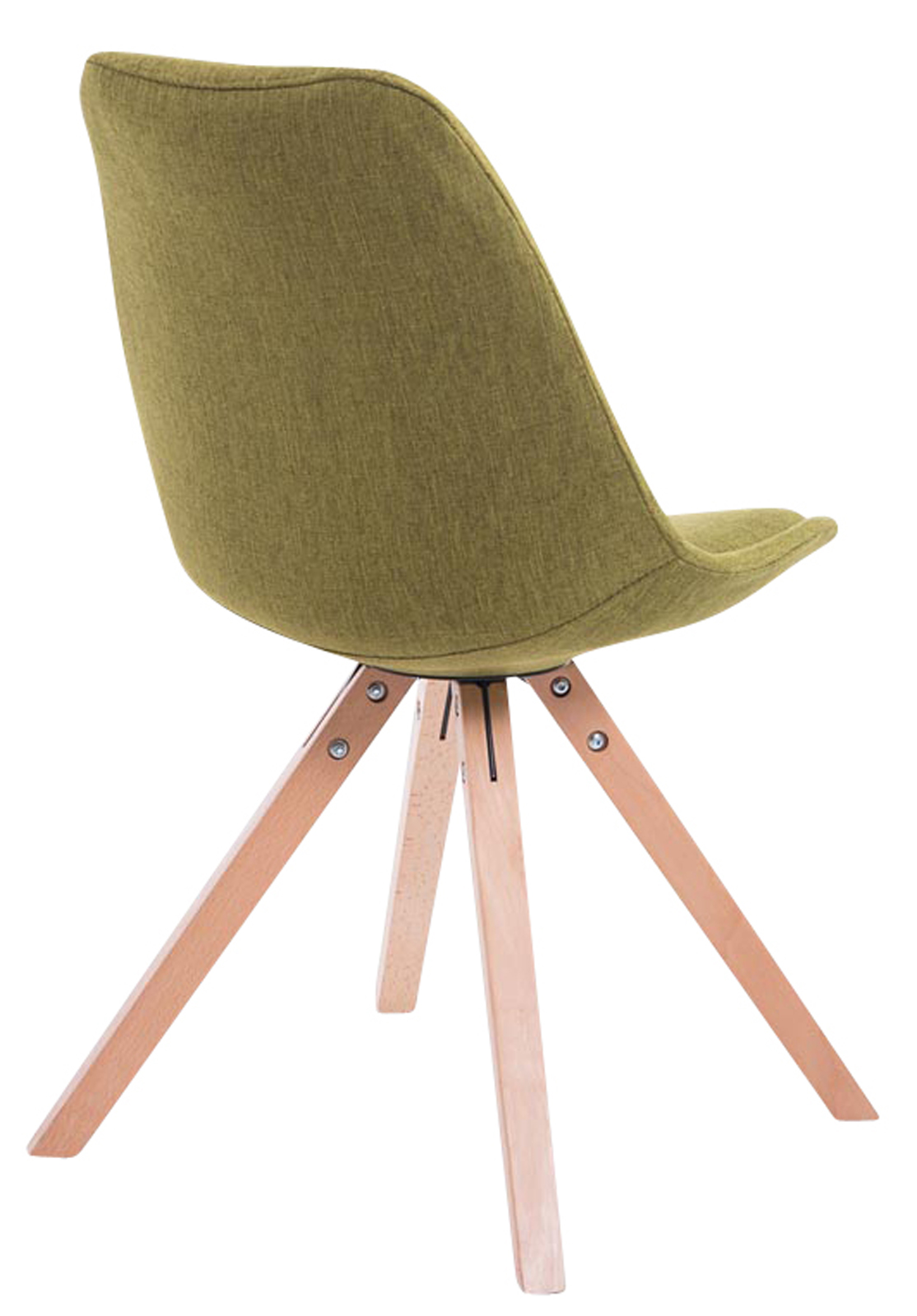 Set med 4 stolar för besökare Toulouse Fabric Square