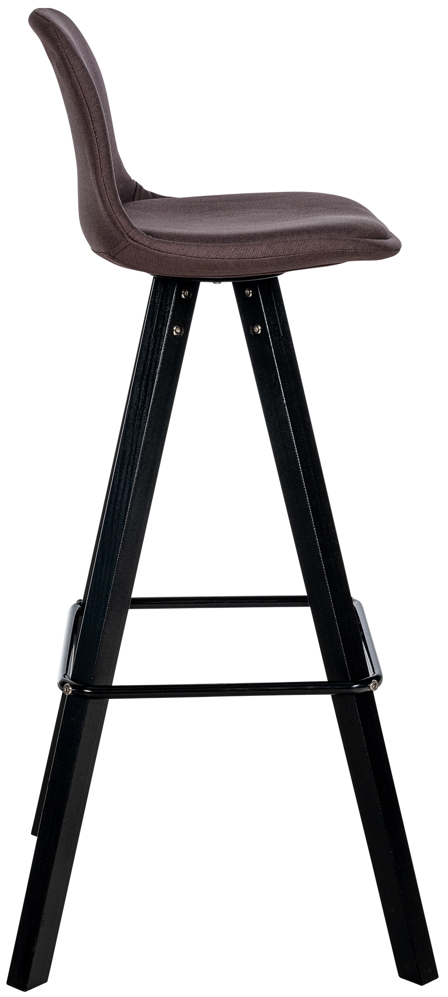 Set med 2 barstolar Corbin tyg Square