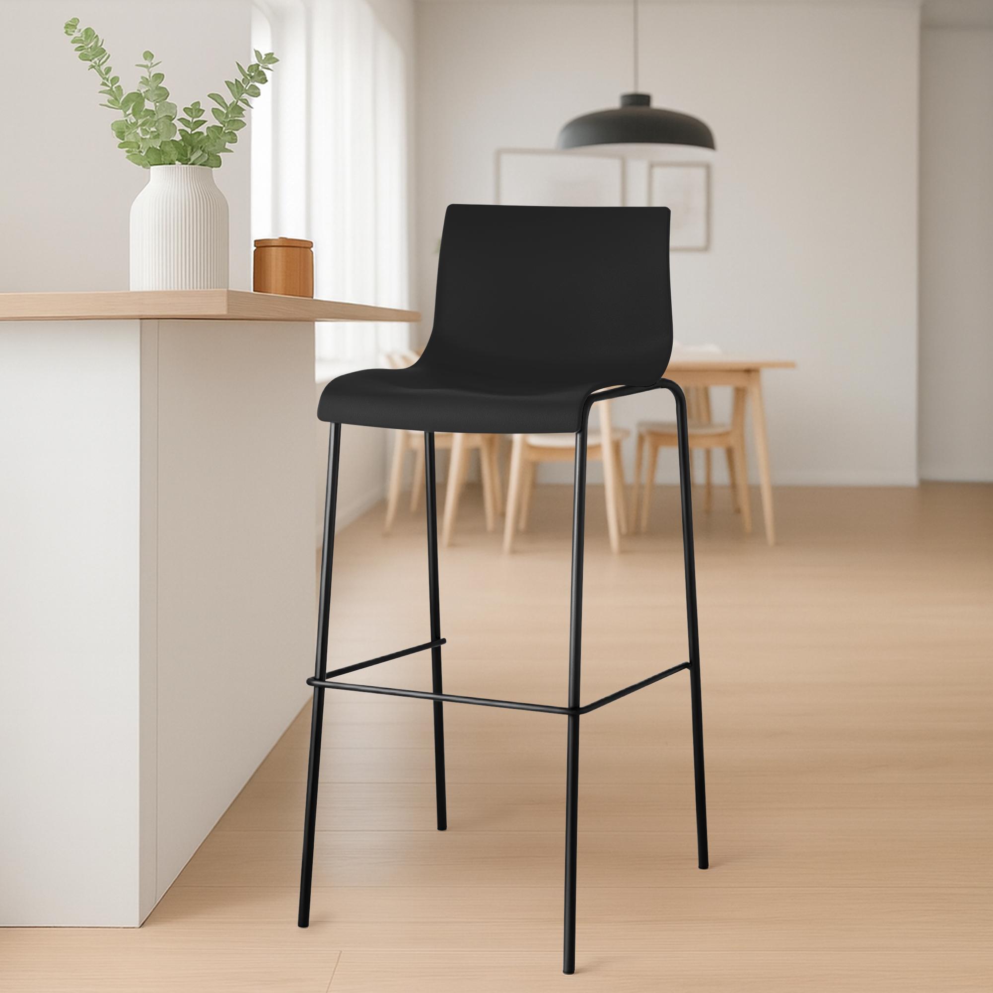 2-pack Barstolar Hover i plast