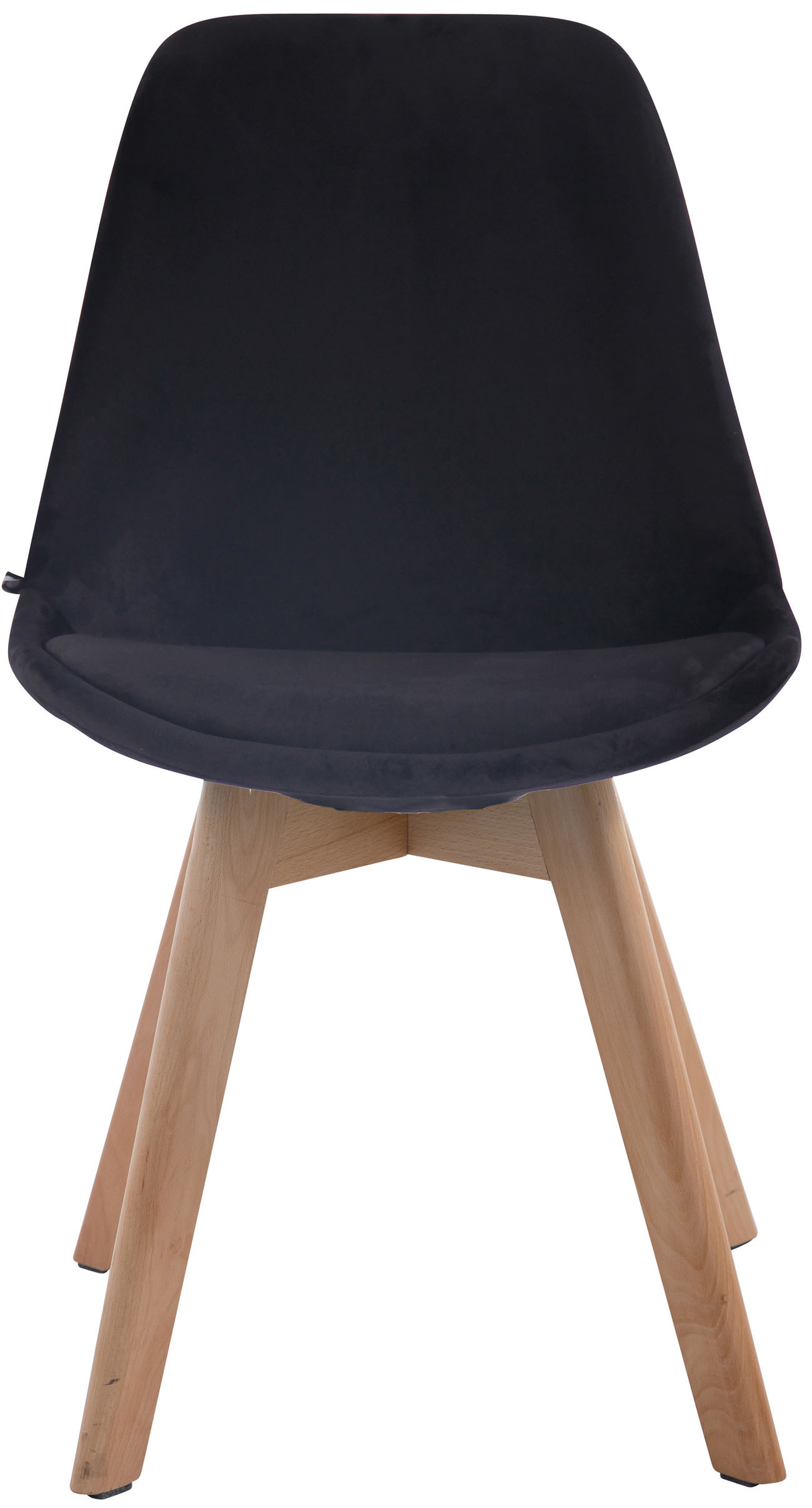 Set med 4 stolar för besökare Borneo Velvet