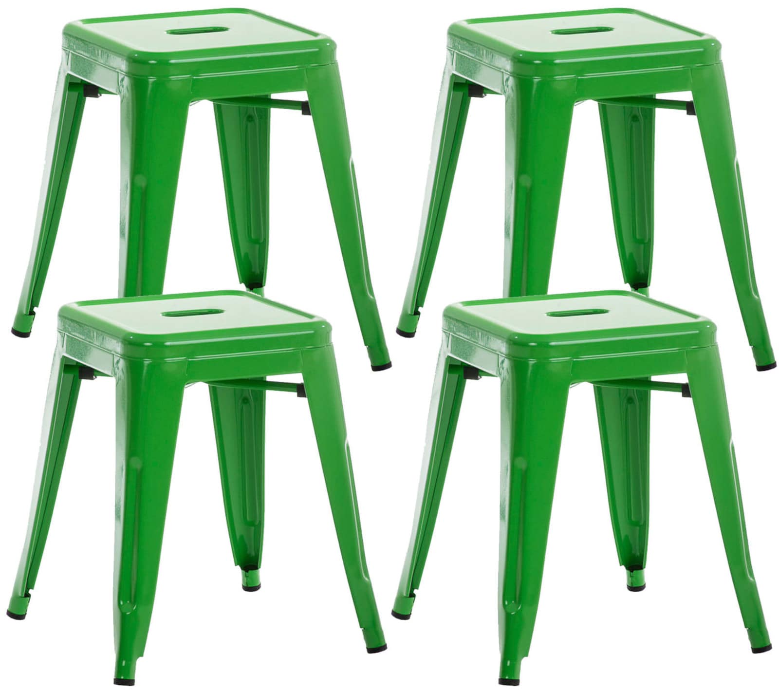 4-Pack Metall Pall Armin
