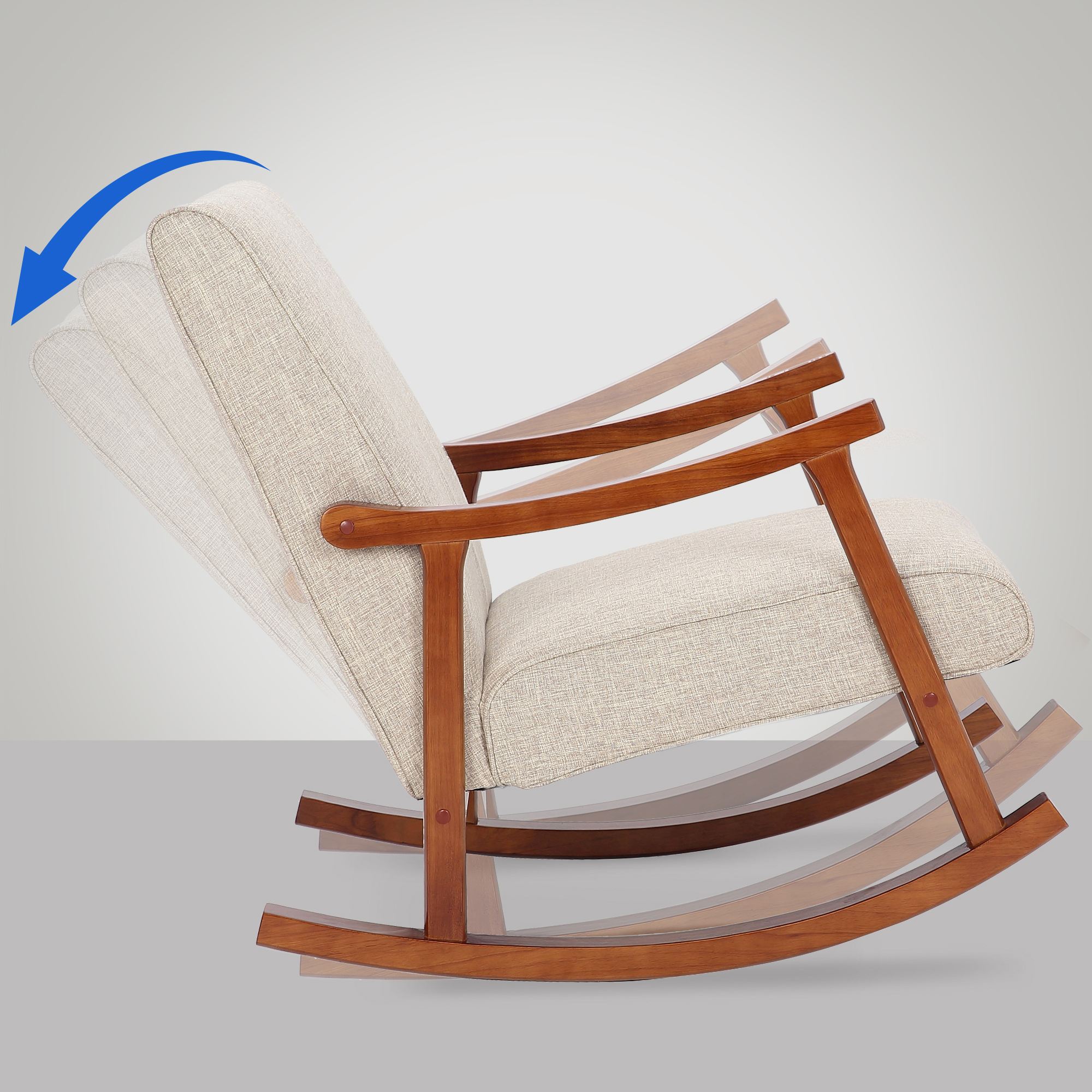 Gungstol Morelia Fabric Walnut