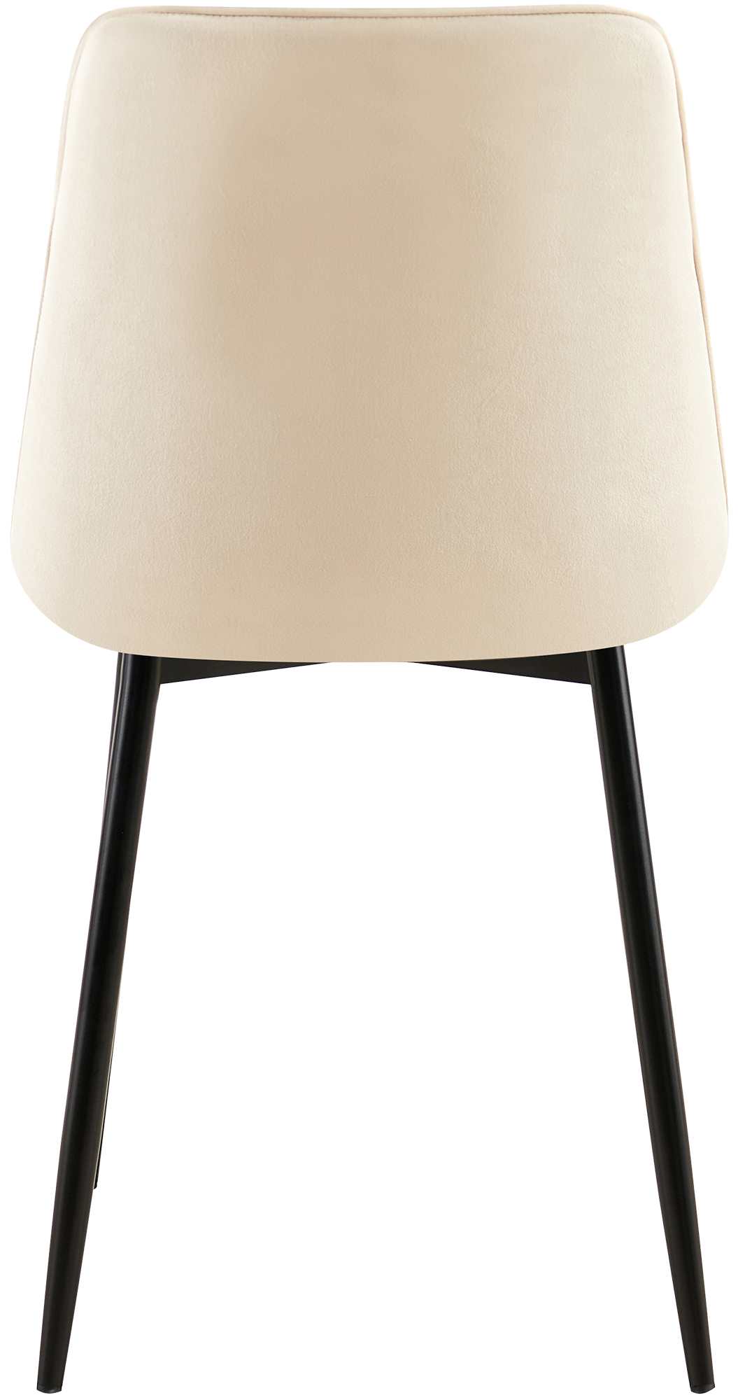 Set med 2 matstolar Gifford sammetsklädsel