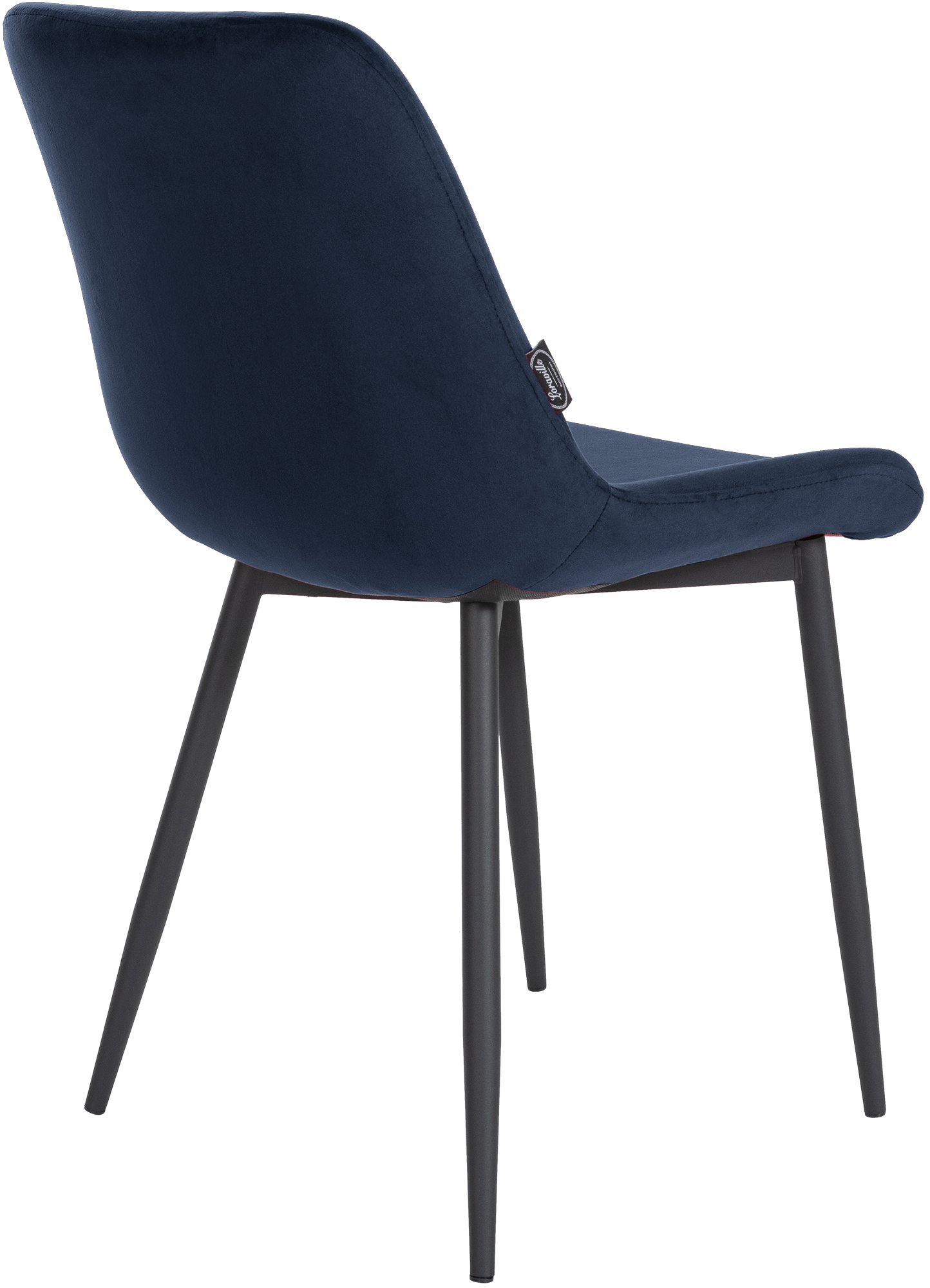 Matstolar Victoria, 4-pack i Sammet