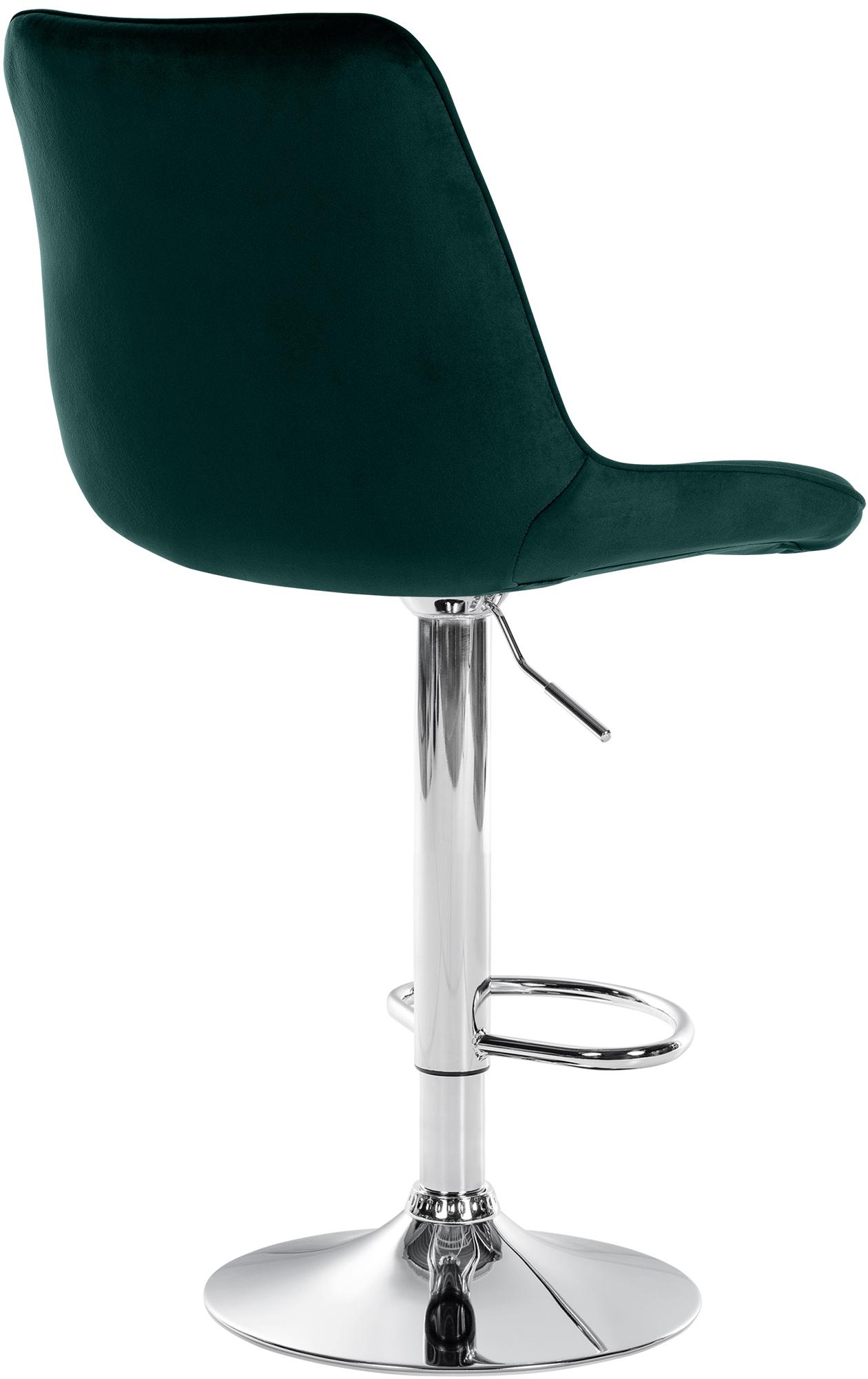 Barstol Toni sammet &ndash; elegant design och bekväm sits. Perfekt för kök eller hembar. Finns i flera färger.