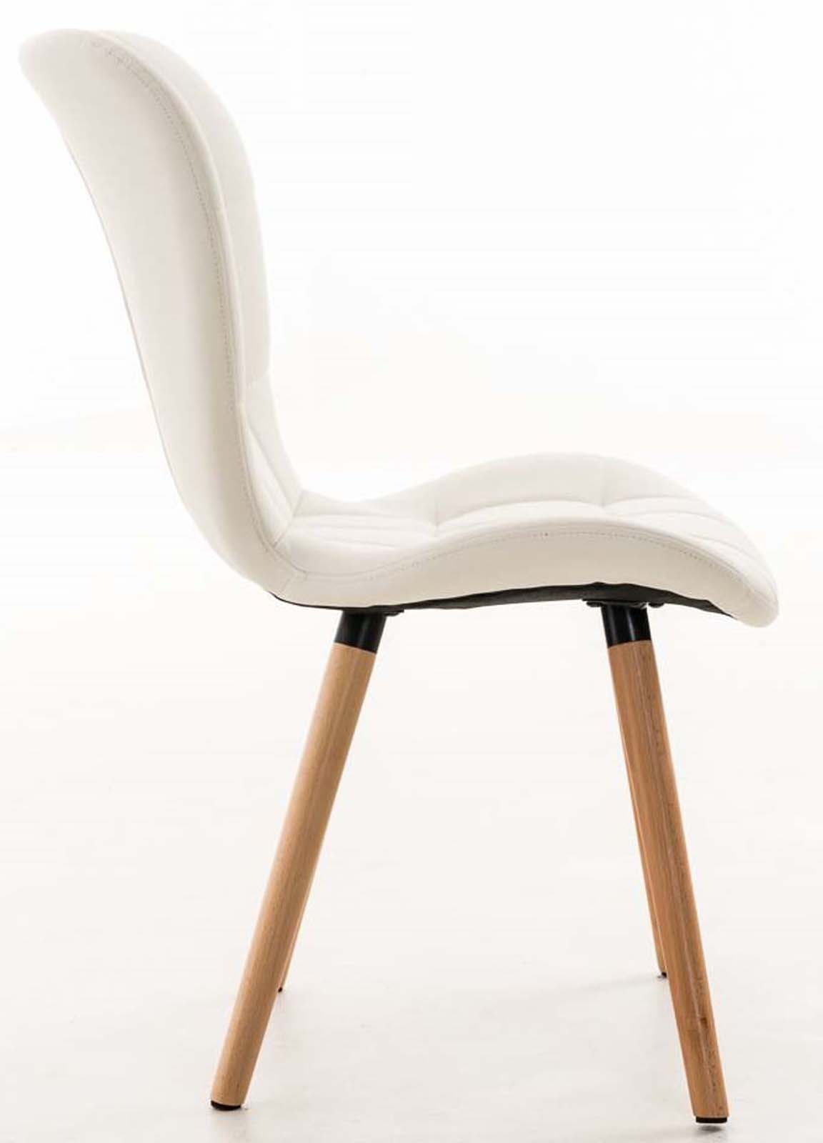 Set med 4 matstolar Elda Imitation Leather