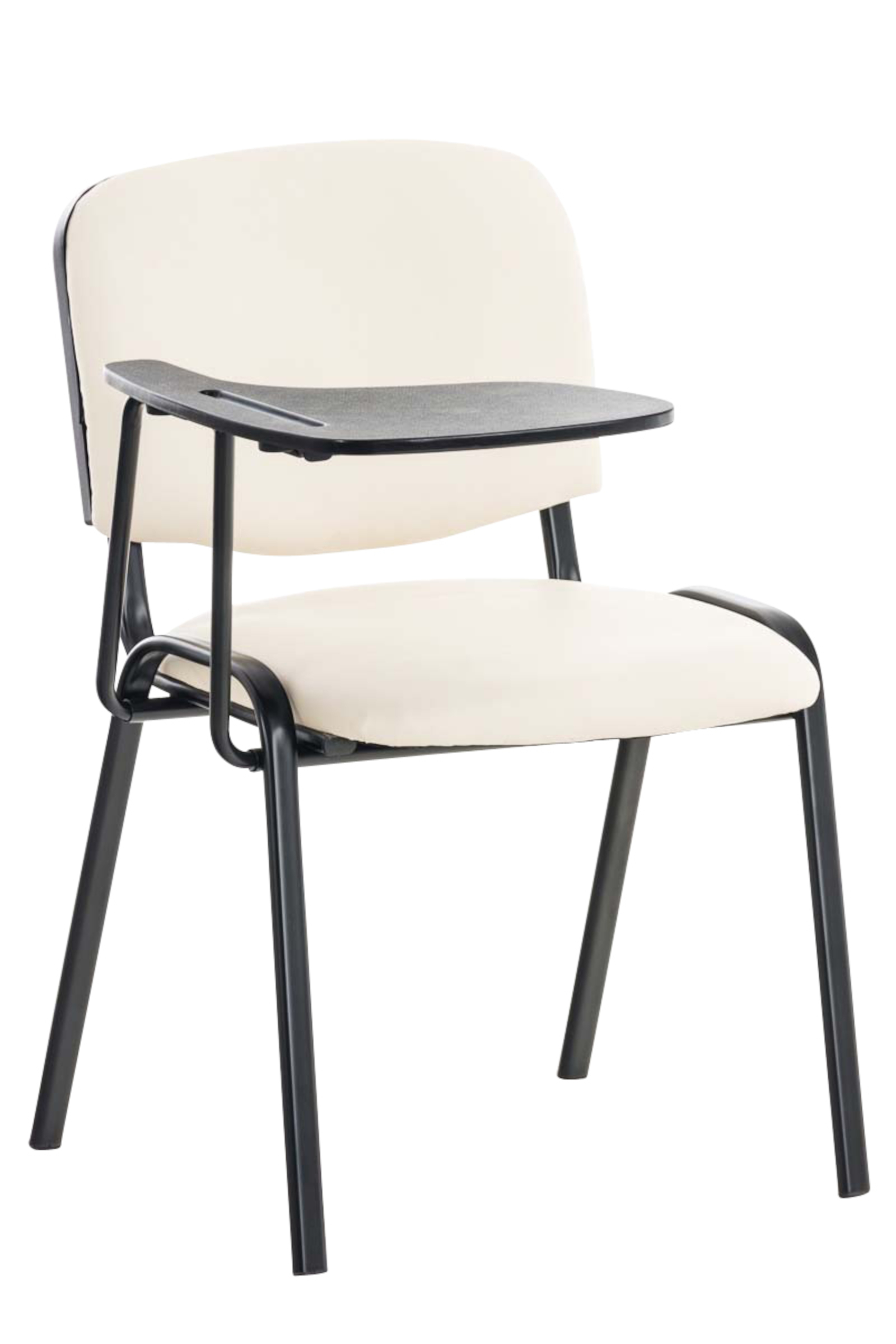 Set med 4 stolar Ken med hopfällbart bord Konstläder