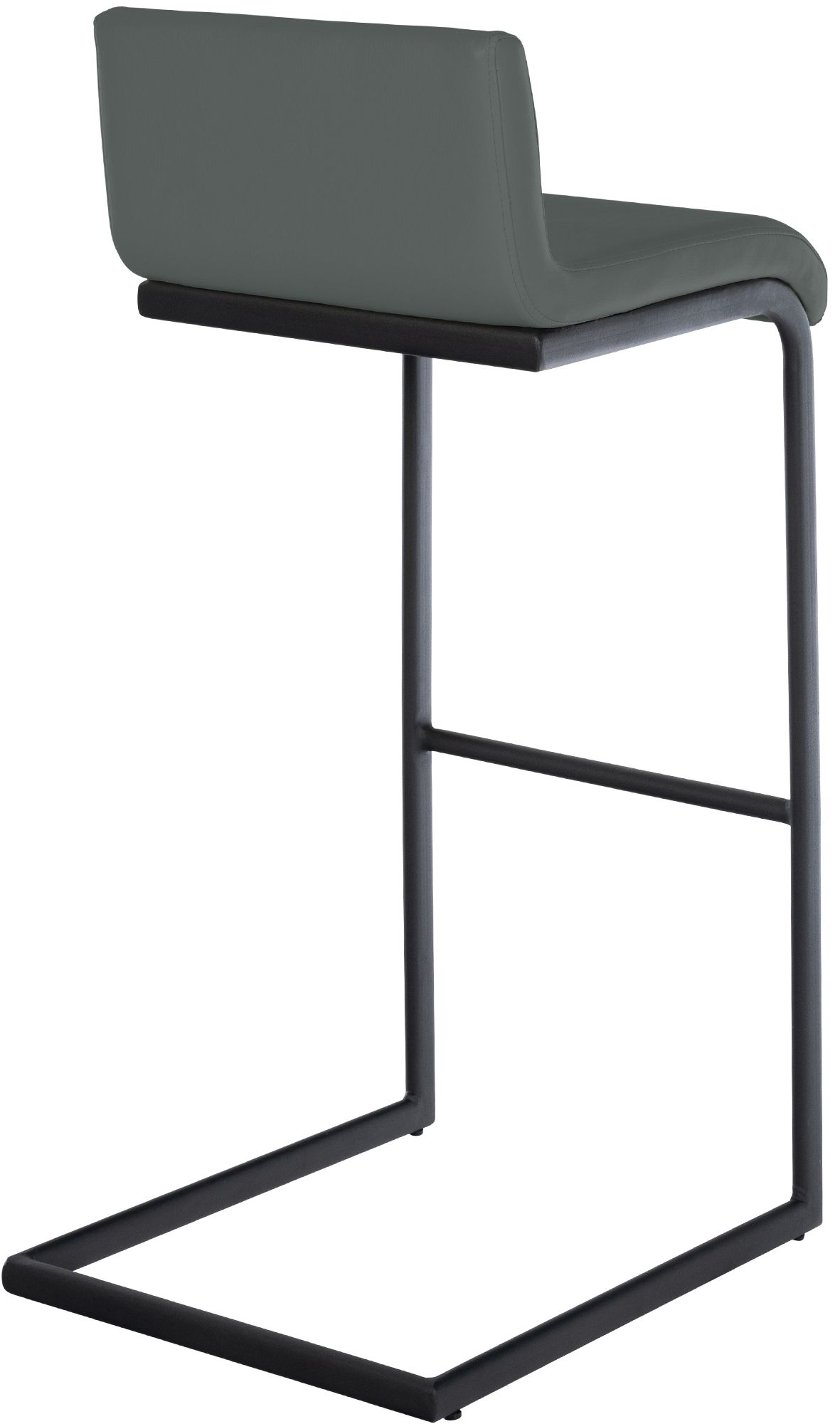Barstolar Newport, set om 2, med svart metallstomme